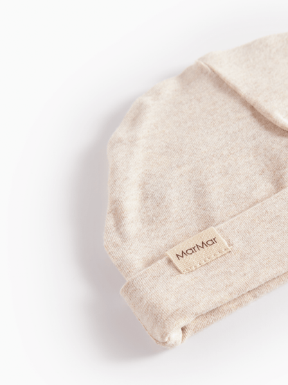 MarMar | Aiko Newborn Muts | Licht Beige Melange - 5715522225163