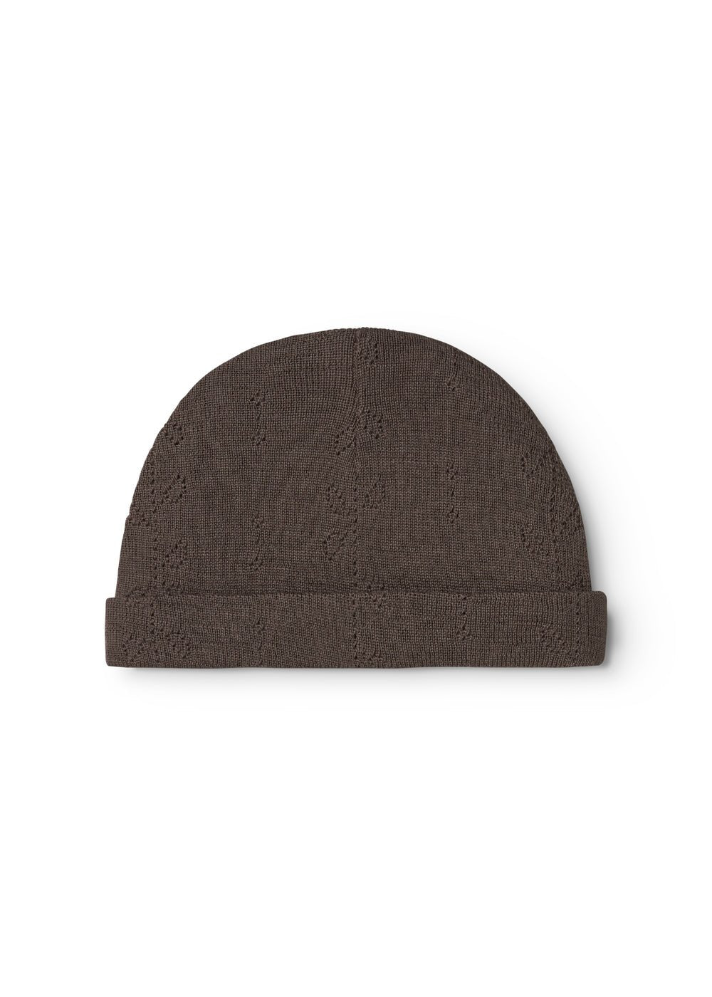 MarMar | Aiko Newborn Pointelle Muts Wol | Terre - 