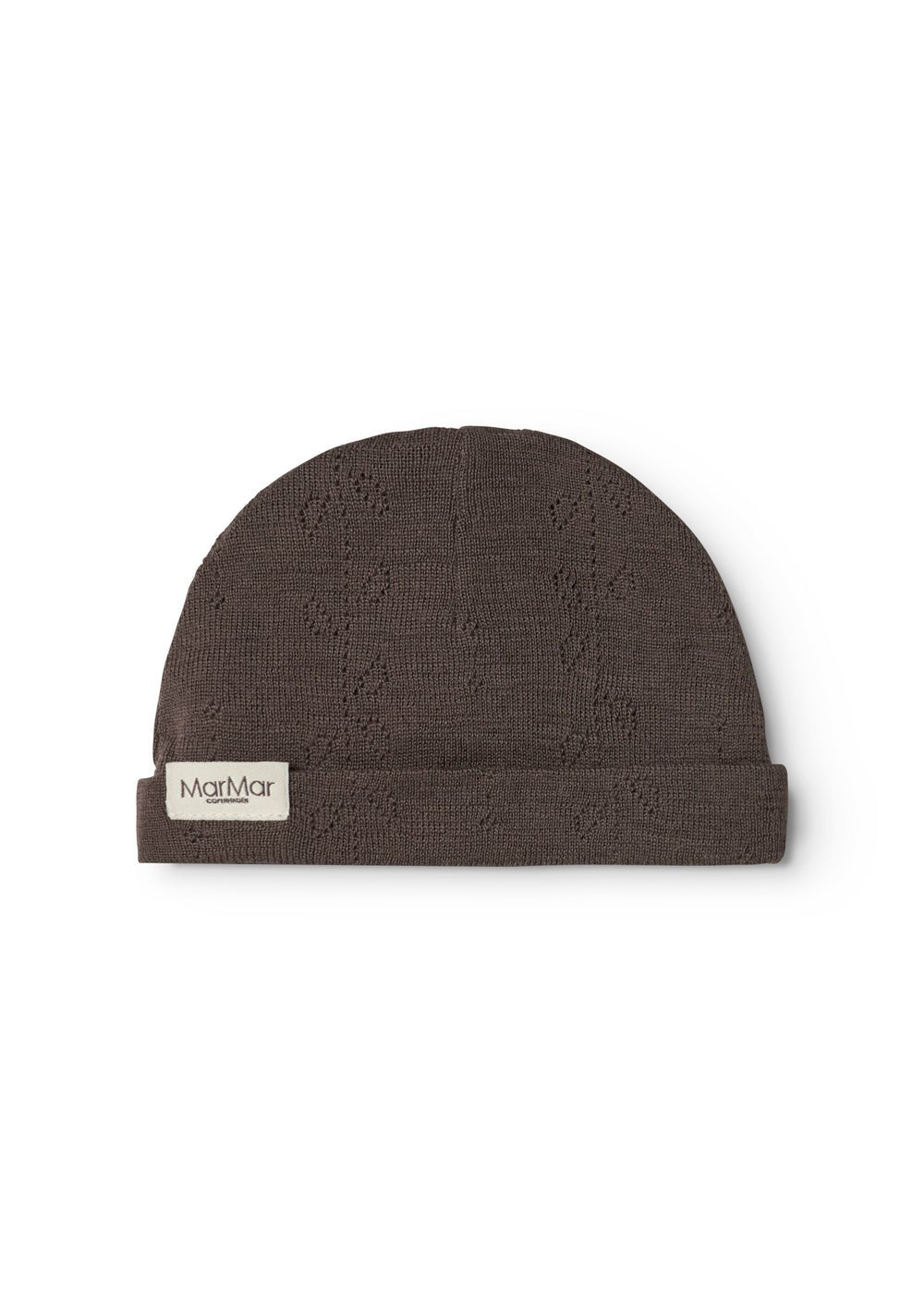 MarMar | Aiko Newborn Pointelle Muts Wol | Terre - 