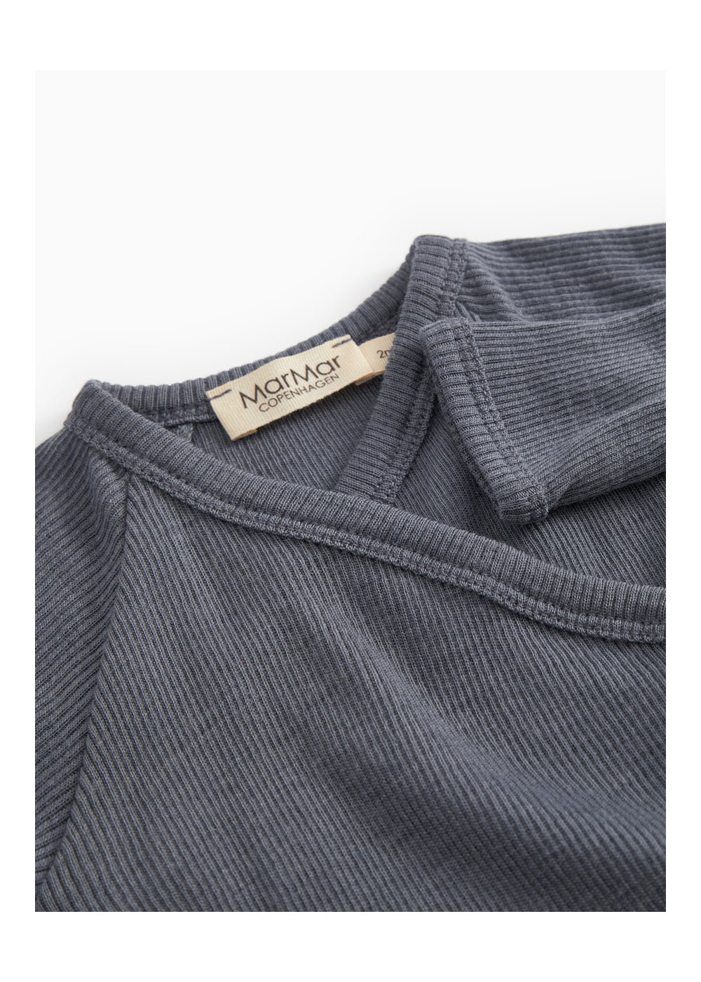 MarMar | Belita Rib Overslagromper Wol | Rainstorm - 
