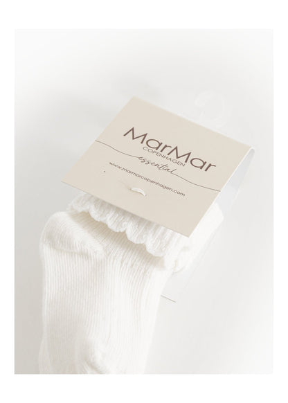 MarMar | Newborn Sokken | Gentle White - 5715522382828