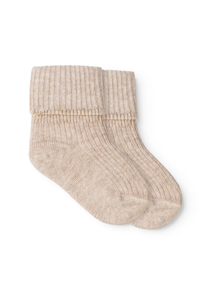 MarMar | Newborn Sokken | Licht Beige - 5715522382736