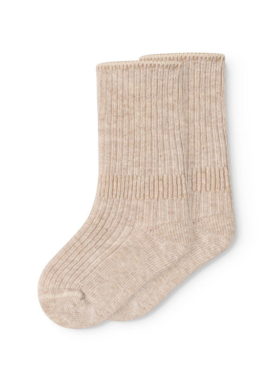 MarMar | Newborn Sokken | Licht Beige - 5715522382736