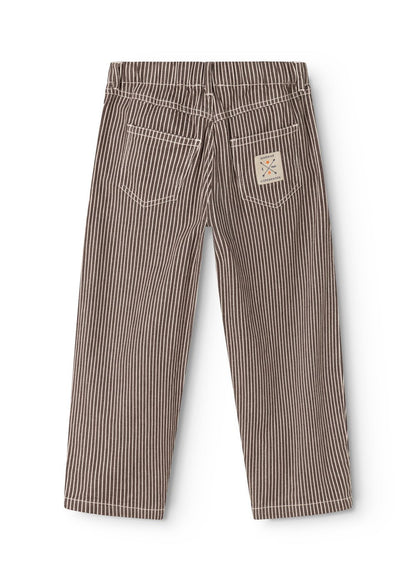MarMar | Pando Soft Denim | Dark Brownie Stripe - 