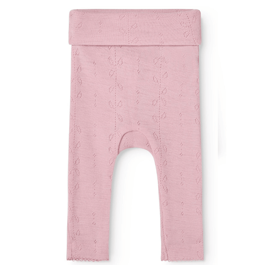 MarMar | Piva Pointelle Broek Wol | Soft Berry - 5715522367108