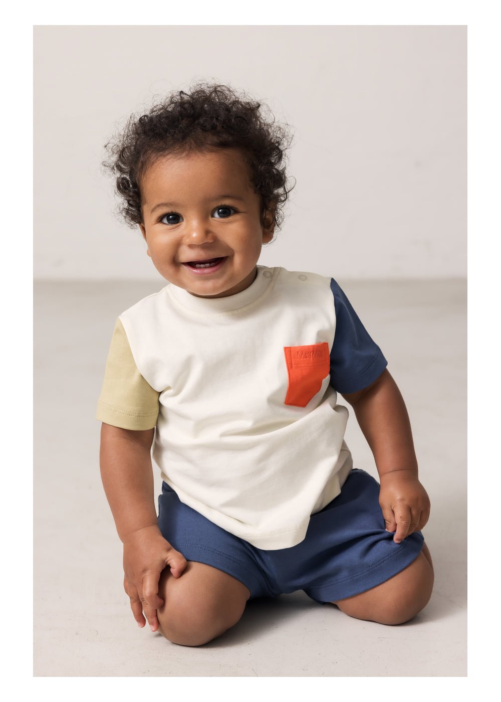 MarMar | Tad Shirt Baby | Colour Block - 5715522332427