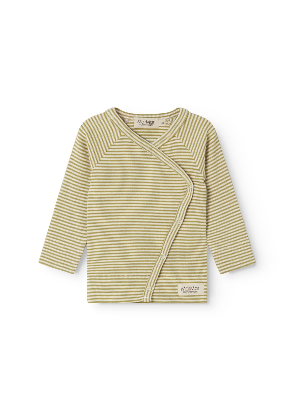 MarMar | Tina Longsleeve | Olive Stripe - 5715522327447