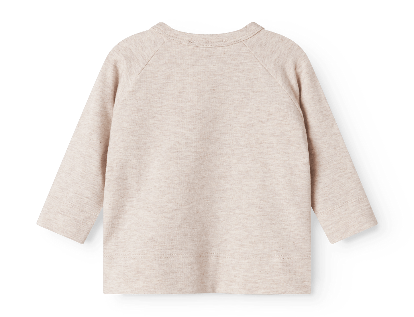 MarMar | Tut Wrap Longsleeve | Licht Beige Melange - 5715522223510