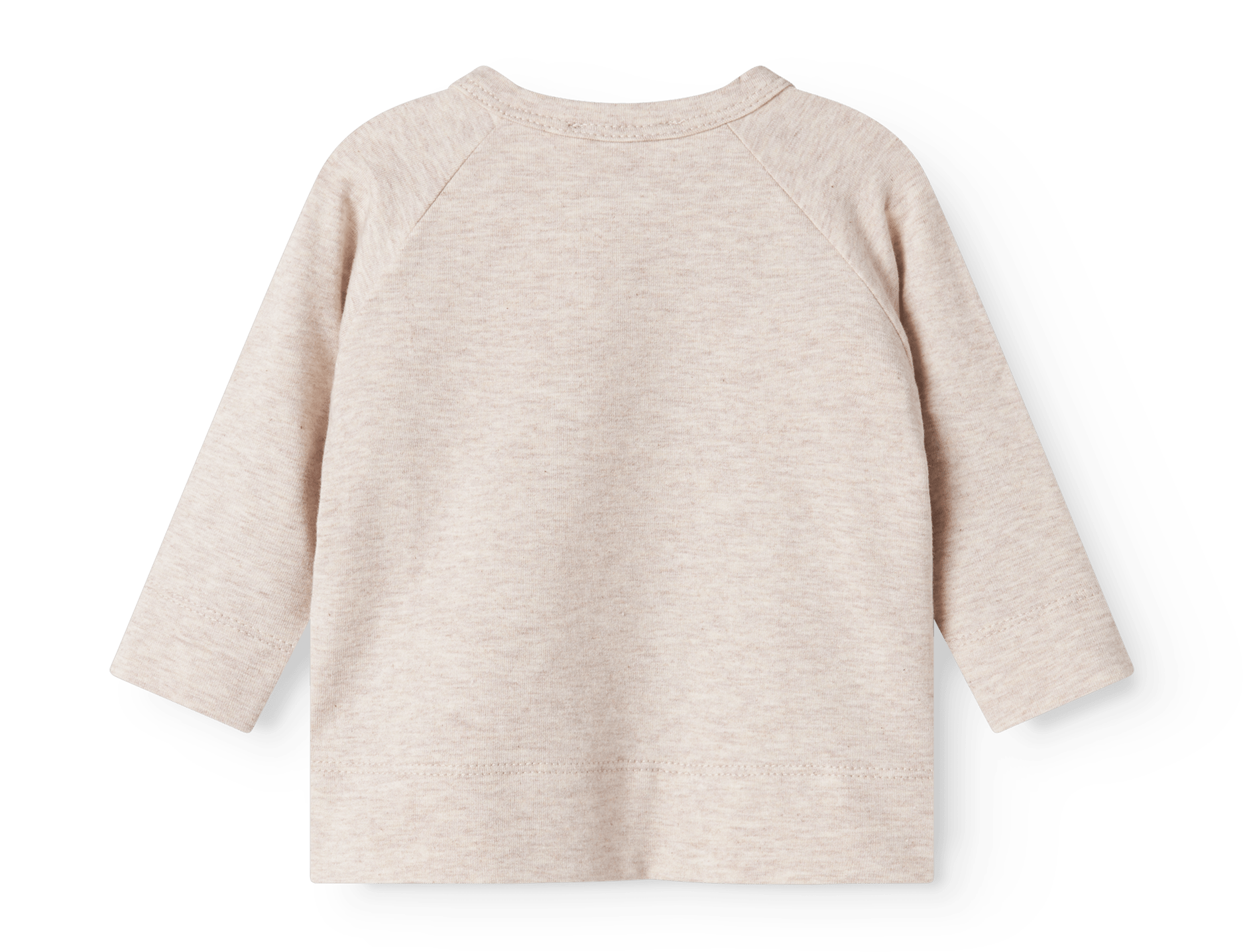 MarMar | Tut Wrap Longsleeve | Licht Beige Melange - 5715522223510
