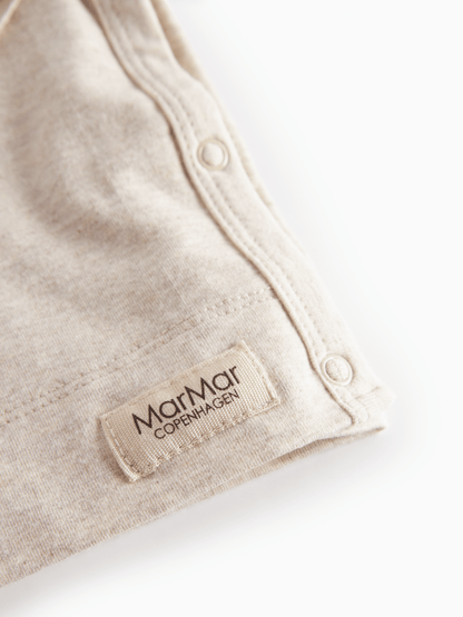 MarMar | Tut Wrap Longsleeve | Licht Beige Melange - 5715522223510