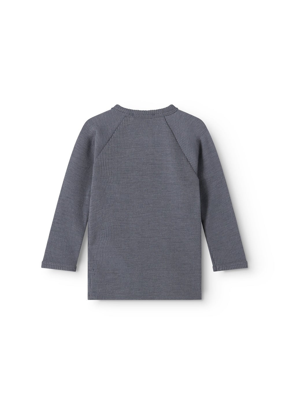 MarMar | Tut Wrap Rib Longsleeve Wol | Rainstorm - 5715522367641