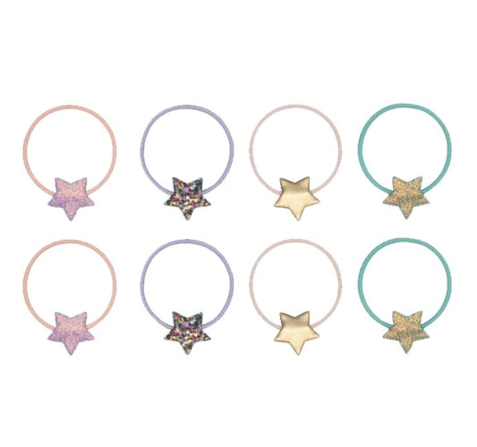 Mimi & Lula | Haarelastiekjes Party Ster | Pastel - 5060925057119