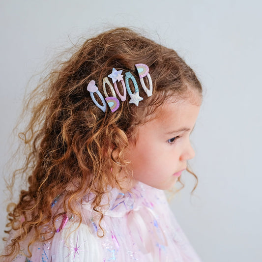 Mimi & Lula | Rainbow Mini Hair Clips - 