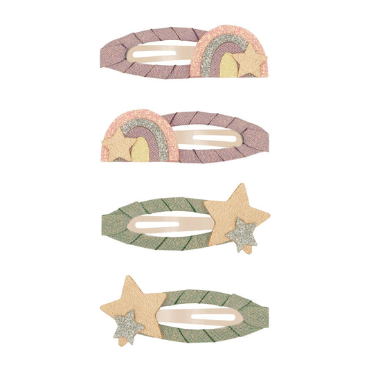 Mimi & Lula | Regenboog Haarspeldjes | Bright Multi - 