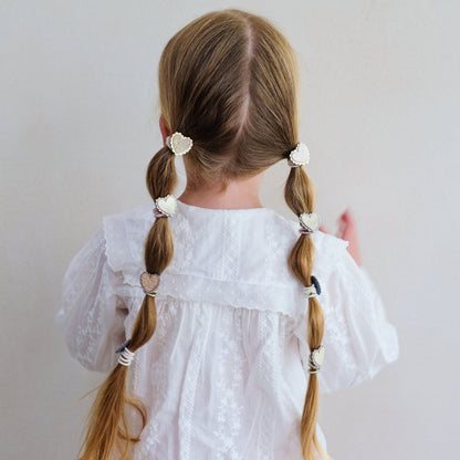 Mimi & Lula | Scalloped Heart Hair Ties - 