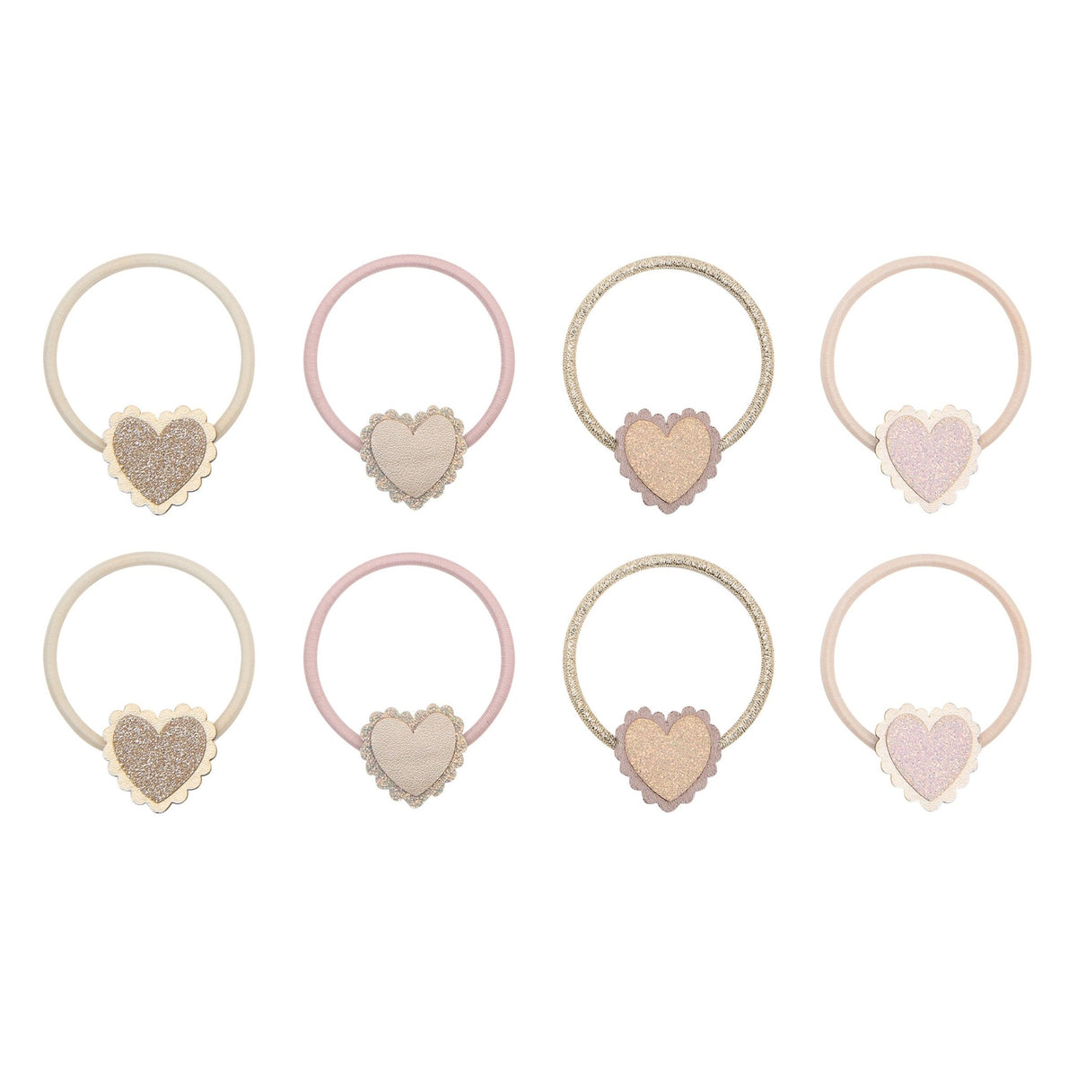 Mimi & Lula | Scalloped Heart Hair Ties - 
