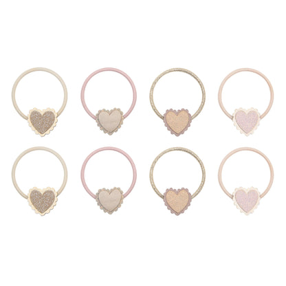 Mimi & Lula | Scalloped Heart Hair Ties - 