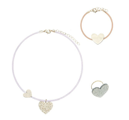 Mimi & Lula | Sieradenset Hartje | Pastel - 5060925058376