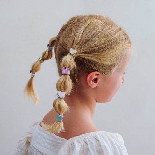 Mimi & Lula | Teeny Heart Mini Hair Ties - 