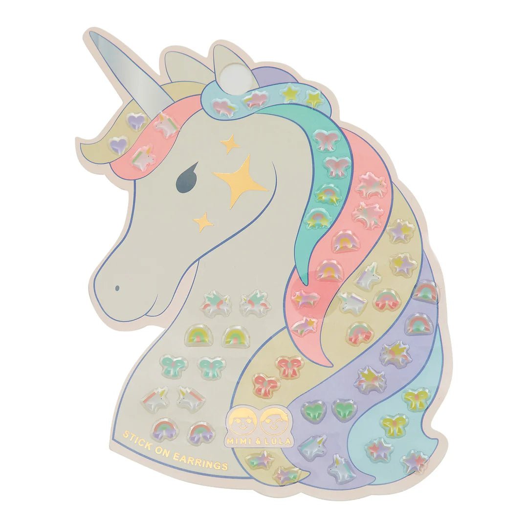 Mimi & Lula | Unincorn Plakoorbellen - 