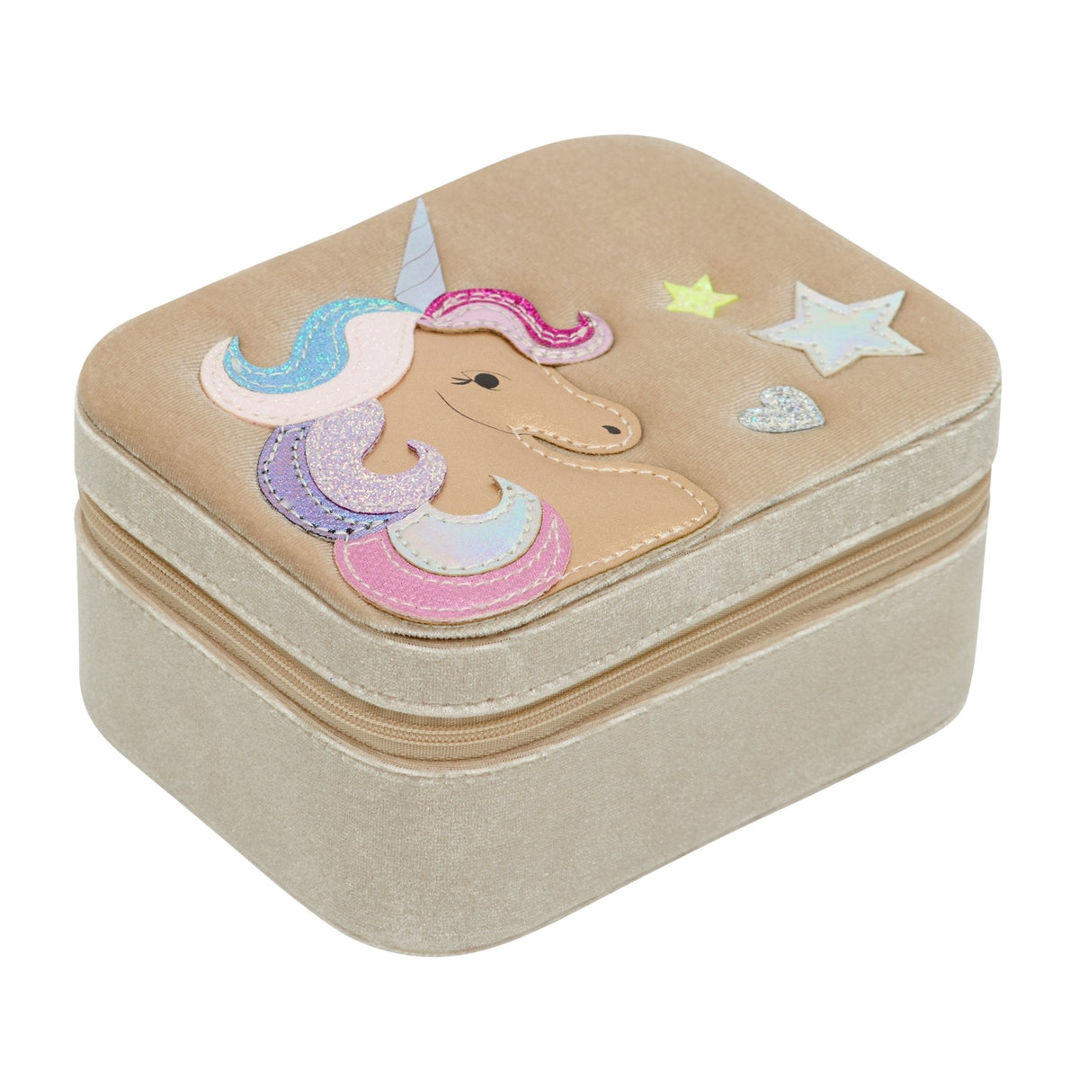 Mimi & Lula | Velvet Unicorn Jewellery Box - 