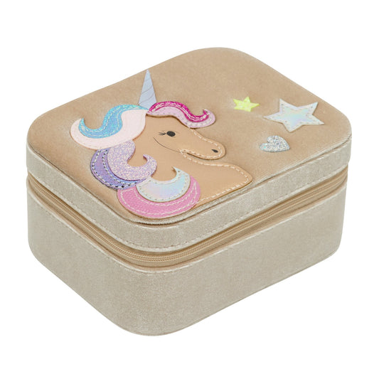 Mimi & Lula | Velvet Unicorn Jewellery Box - 
