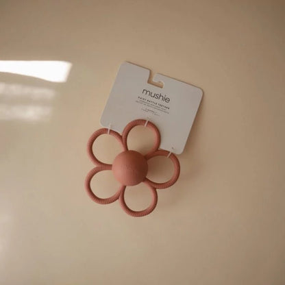 Mushie | Bijtspeeltje met Rammelaar | Daisy - 8403558003332