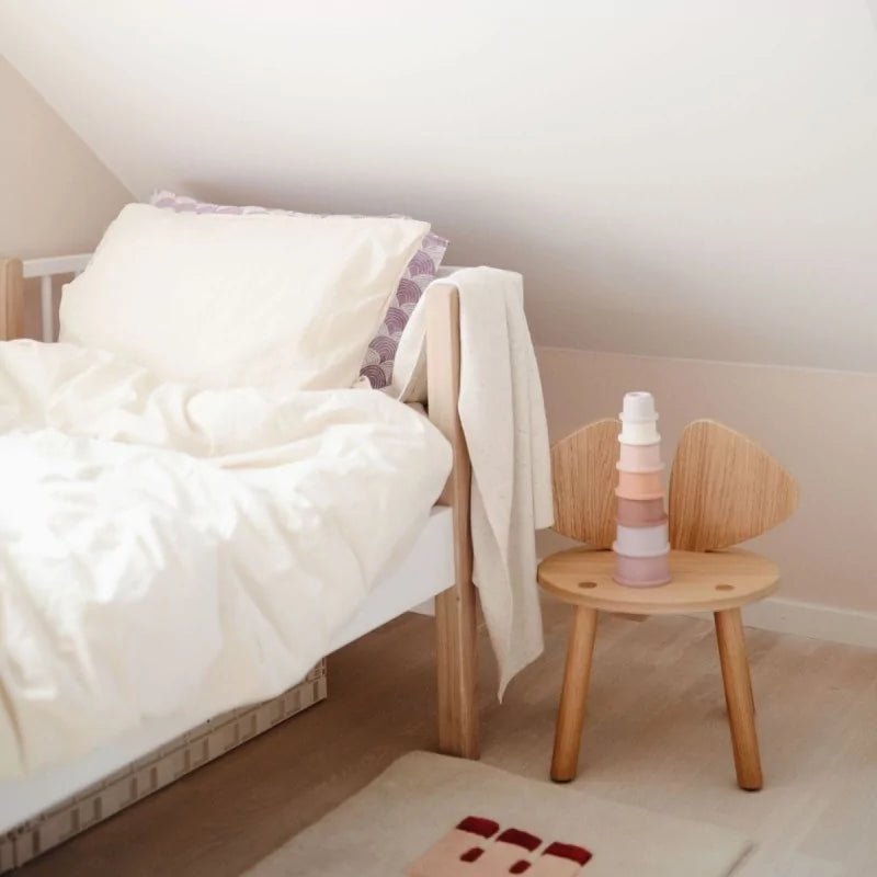 Mushie | Stapeltoren | Pastel - 8100524613976