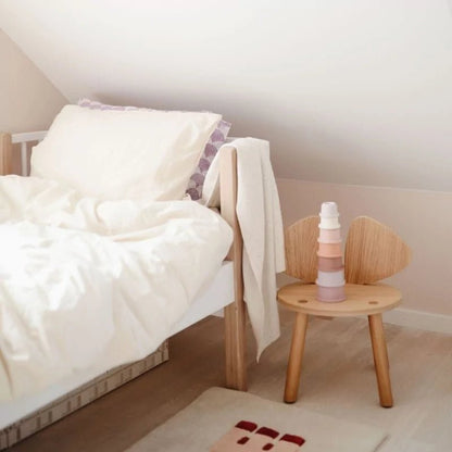 Mushie | Stapeltoren | Pastel - 8100524613976