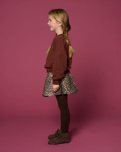 Petit Blush | Ballon Skirt | Leopard - 6152103526537