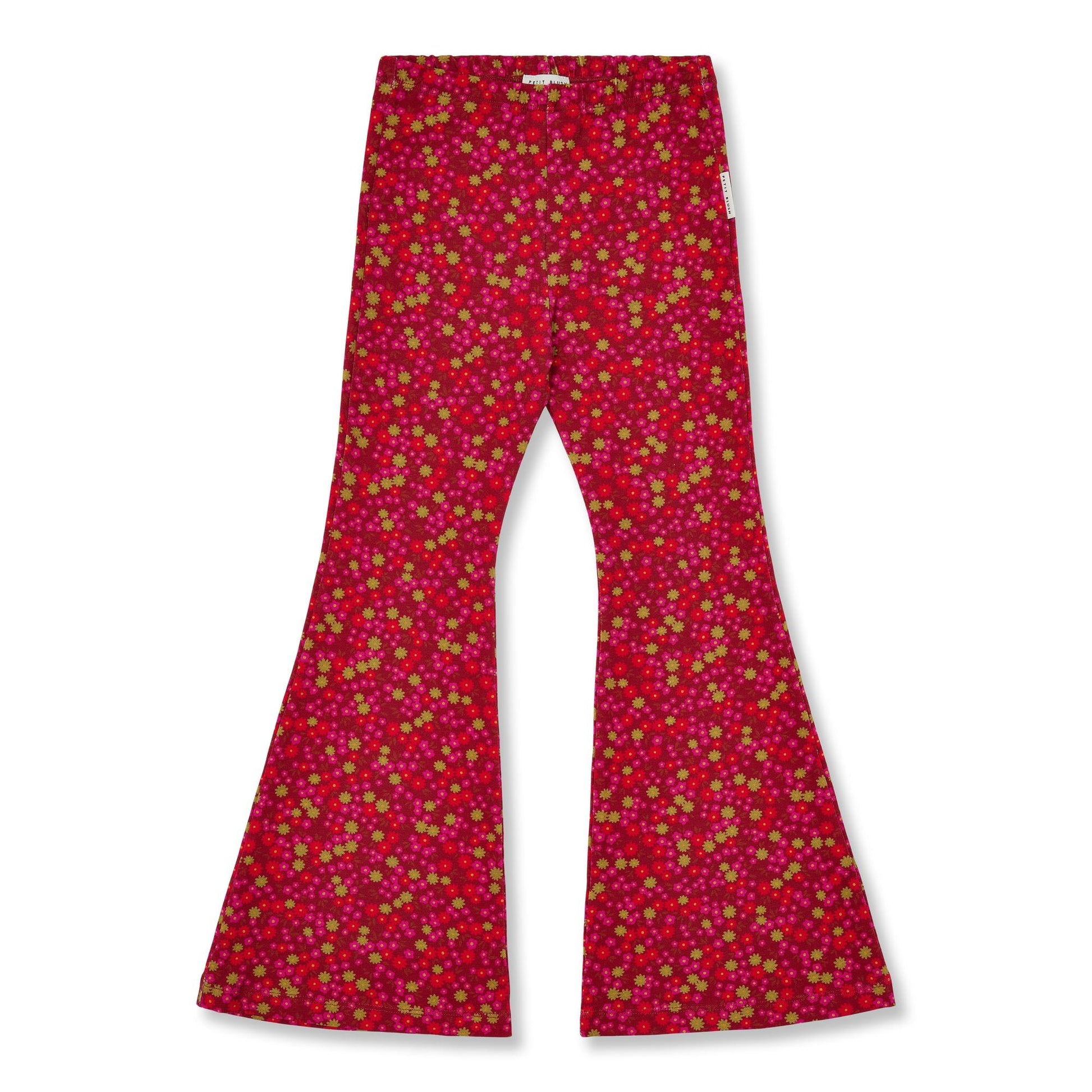 Petit Blush | Bowie Flared Pants | Winter Flower - 6152104169191