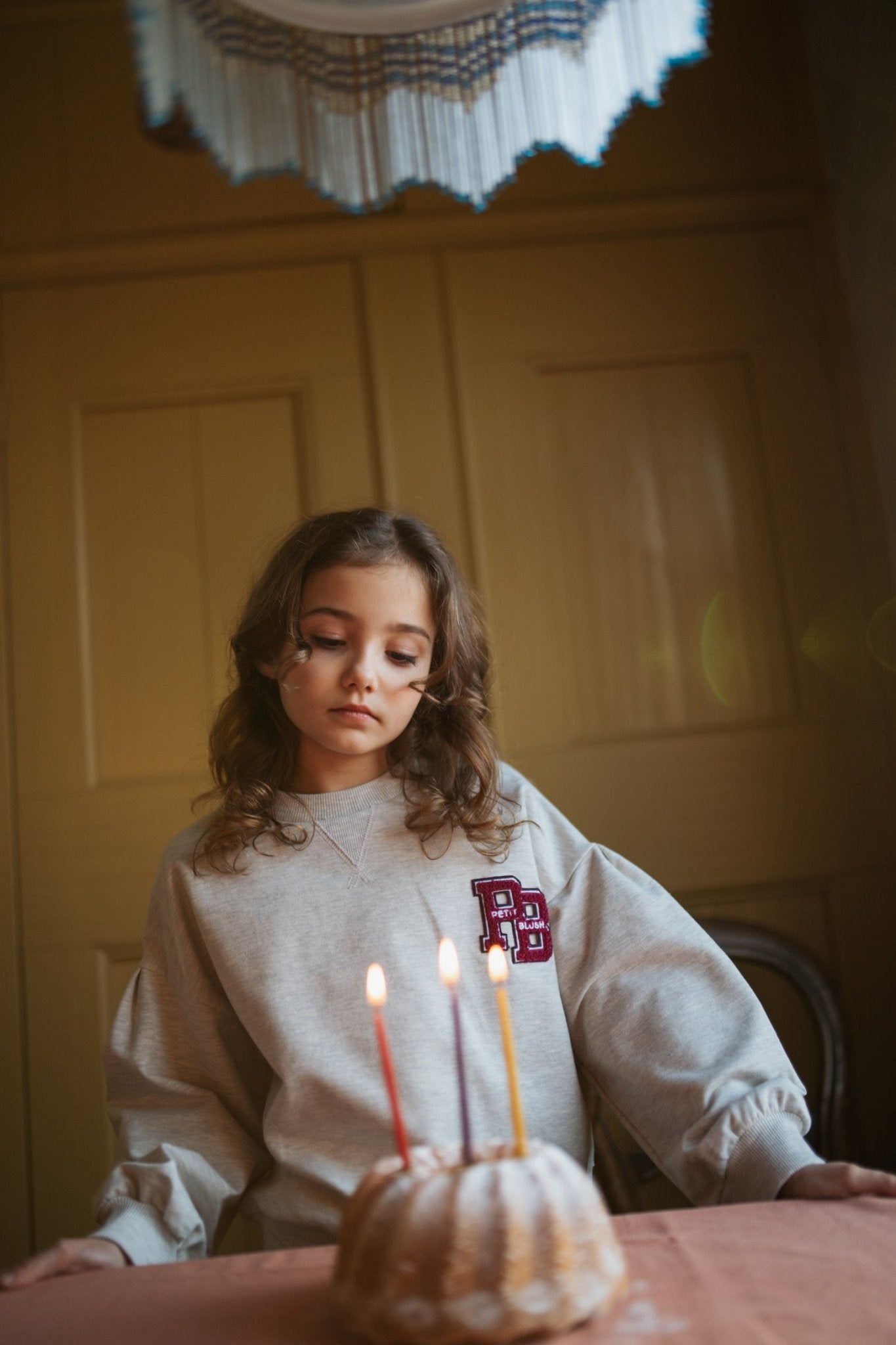 Petit Blush | Easy Sweater | Grey Melange - 6152102841853