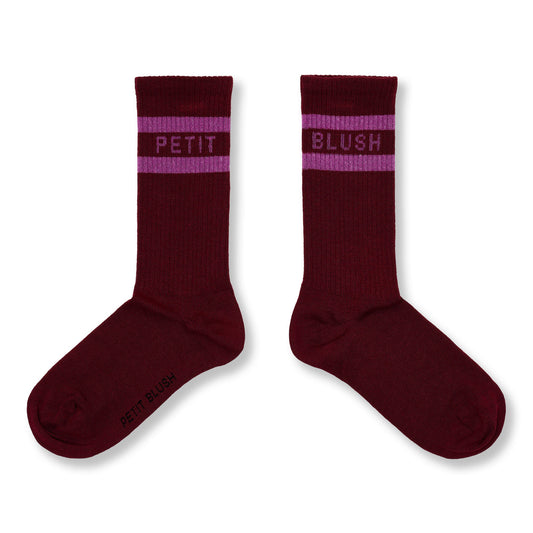 Petit Blush | Sport Sokken | Garnet/Orchid - 6152104717712
