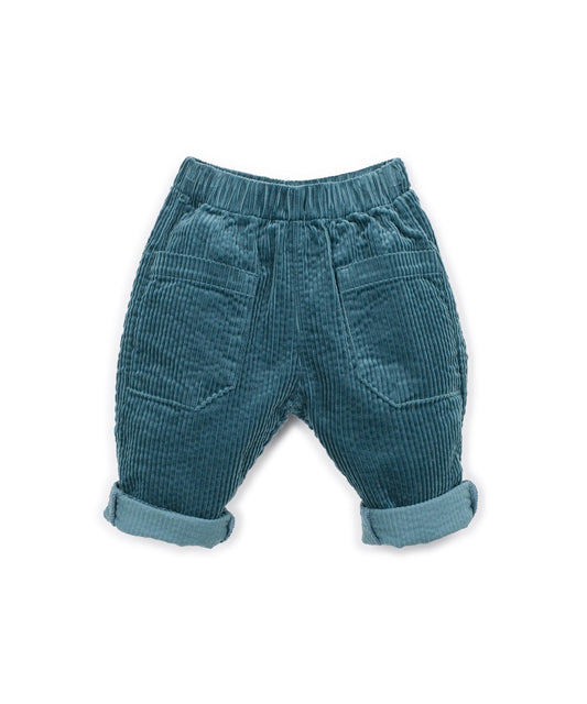 Play Up | Corduroy Broek | Cyanotype - 5608838665931