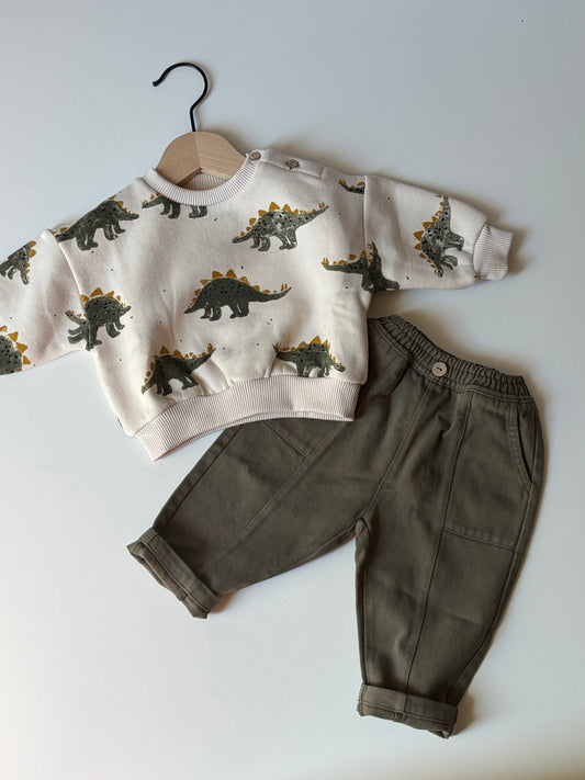 Play Up | Fleece Sweater | Dino - 