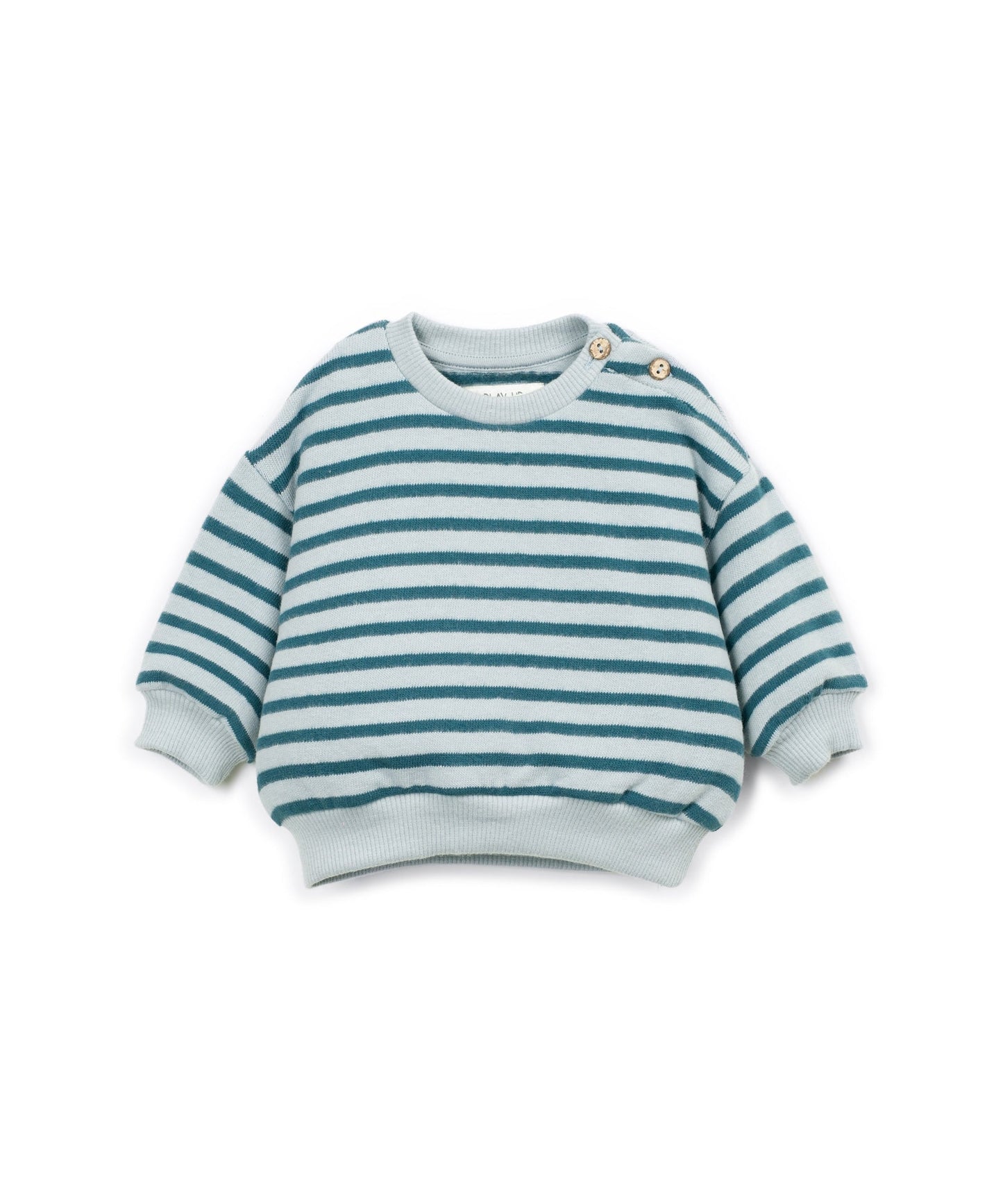 Play Up | Gestreepte Jersey Sweater | Cyanotype - 5608838663760