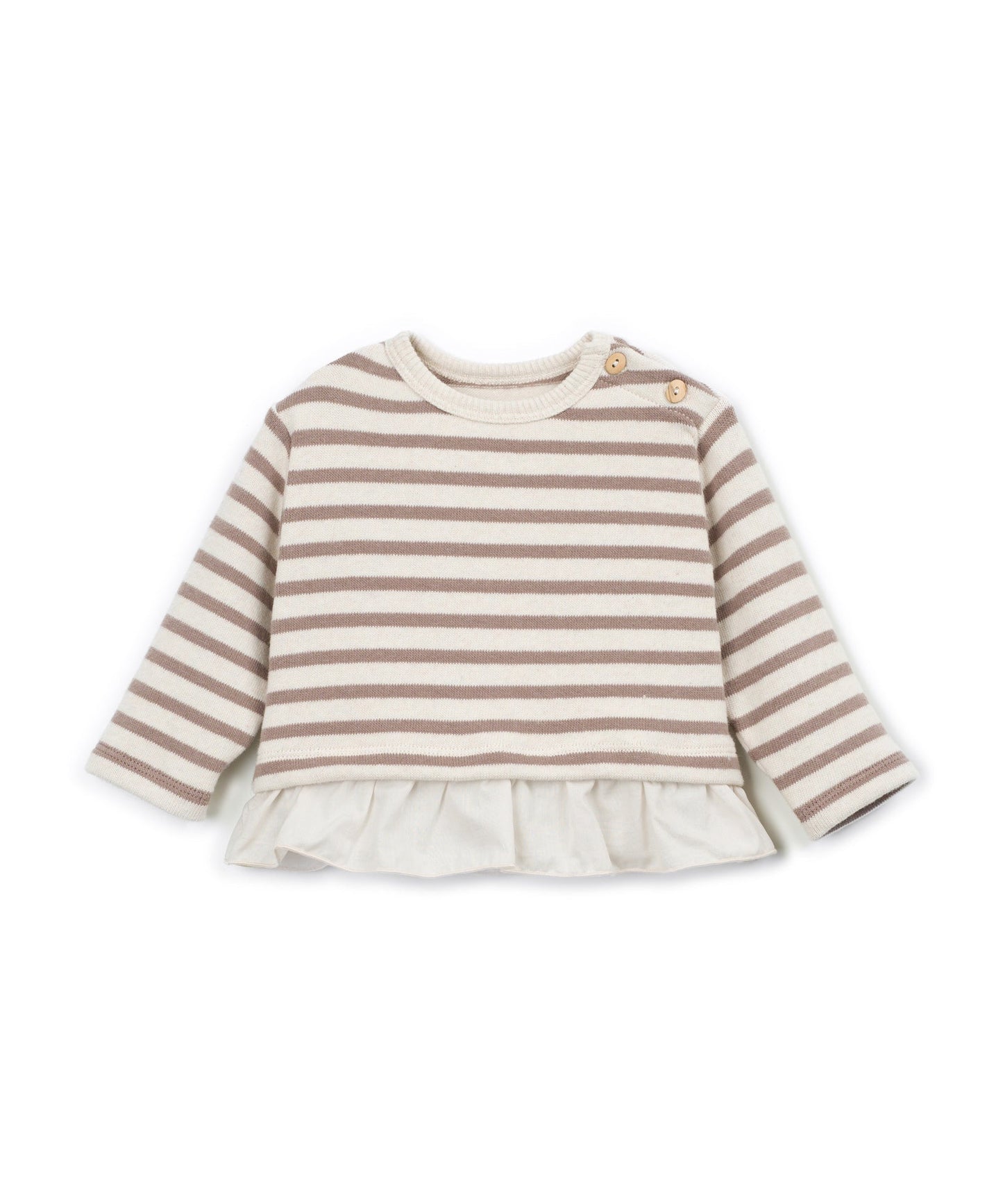 Play Up | Gestreepte Jersey Sweater | Drawing - 5608838670942
