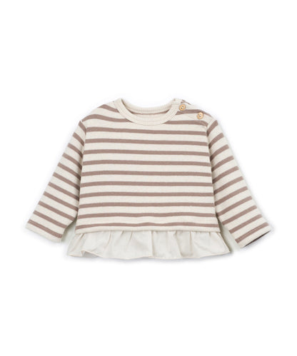 Play Up | Gestreepte Jersey Sweater | Drawing - 5608838670942