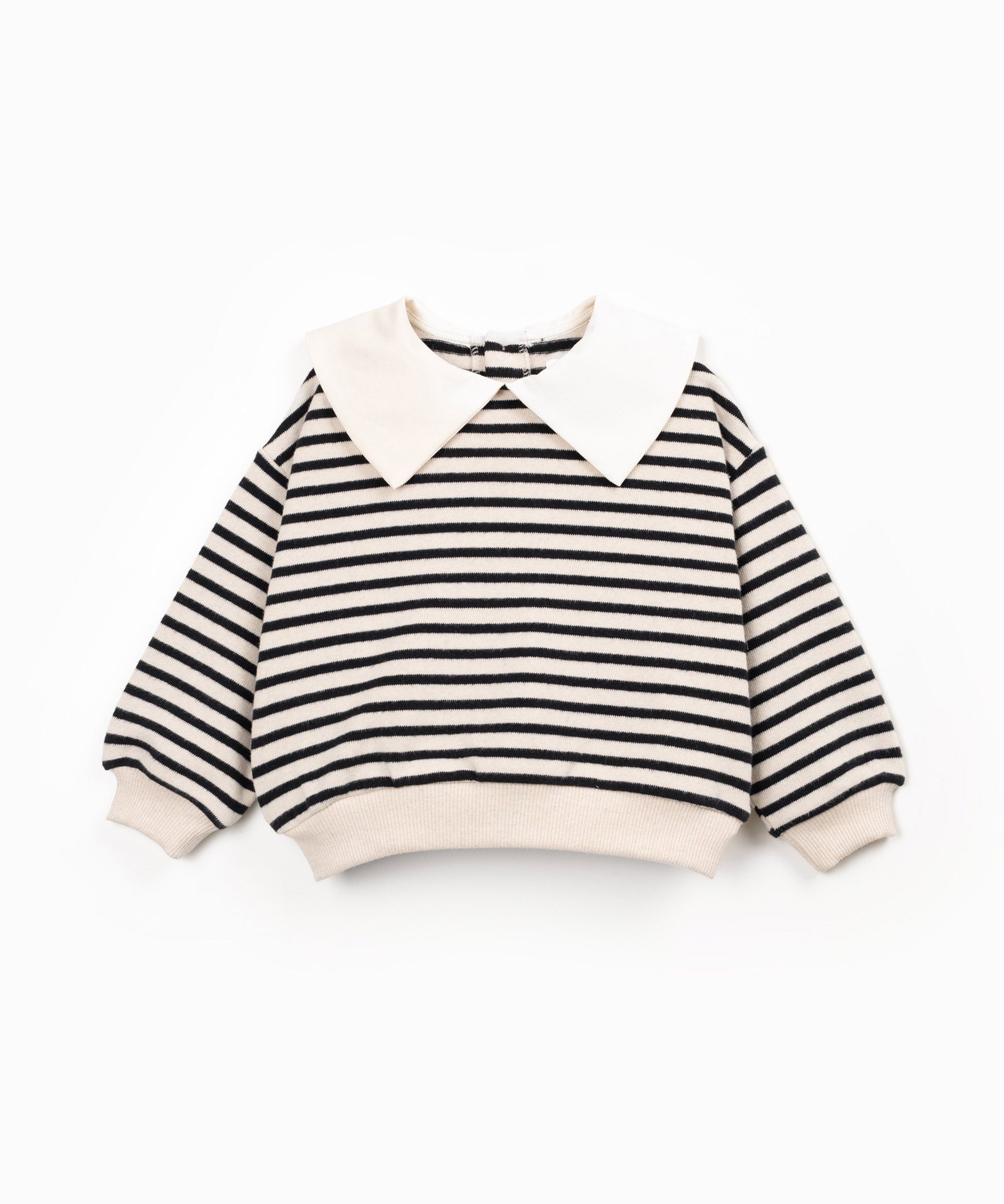 Play Up | Gestreepte Jersey Sweater met Kraag | Cocoon - 