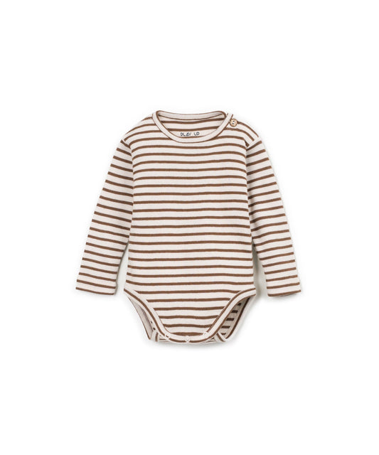 Play Up | Gestreepte Romper Newborn | Tufting - 5608838654485