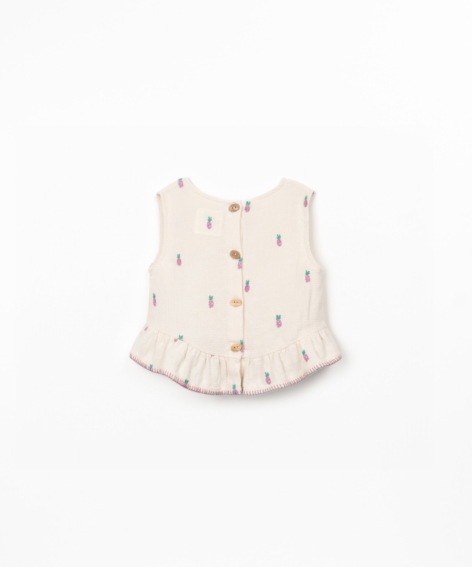 Play Up | Geweefde Top Ananas | Bio Resin - 