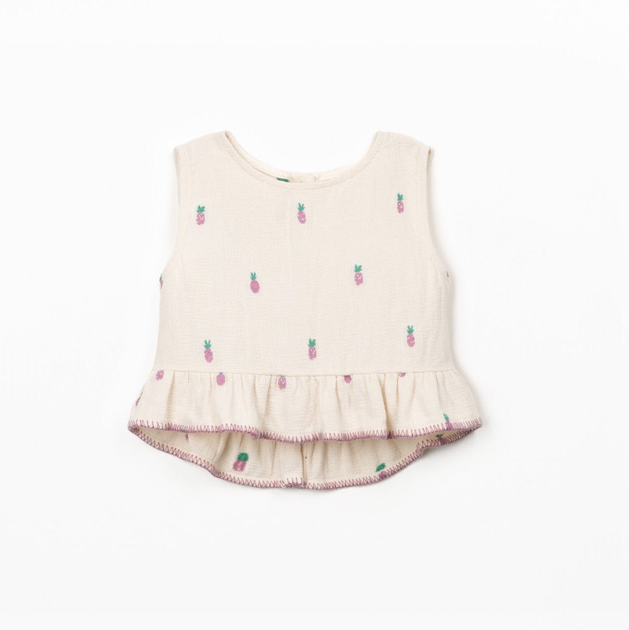 Play Up | Geweefde Top Ananas | Bio Resin - 