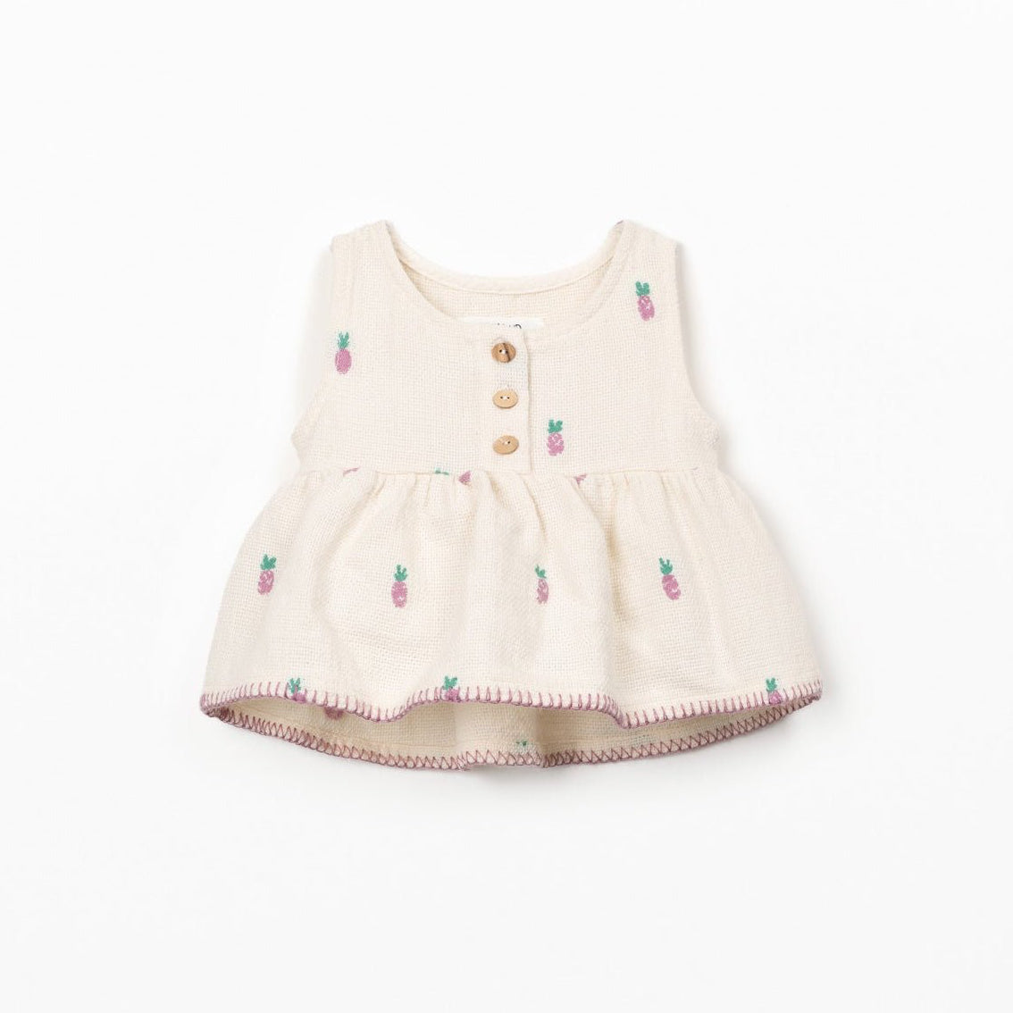 Play Up | Geweefde Top Ananas | Bio Resin - 