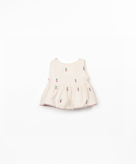 Play Up | Geweefde Top Ananas | Bio Resin - 