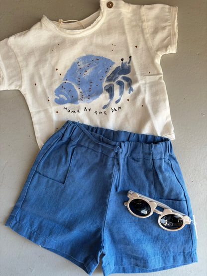 Play Up | Linnen Short Baby | Lisboa - 09906506