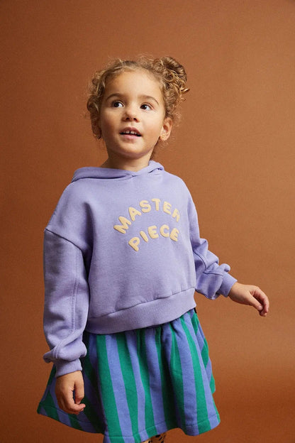 Sproet & Sprout | Boxy Hooded Sweater | Crayon Cloud - 1138187306543