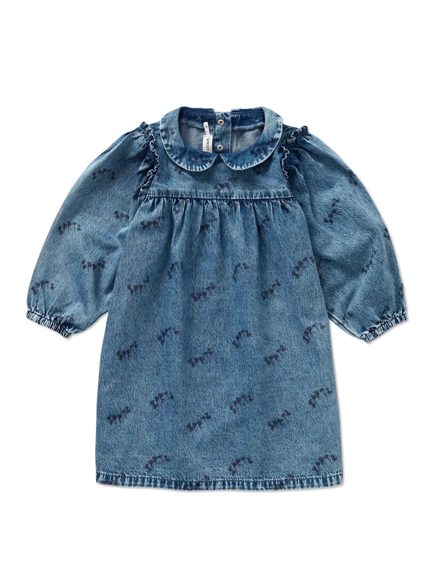 Sproet & Sprout | Denim Jurk | Blauw Denim - 1138187313527