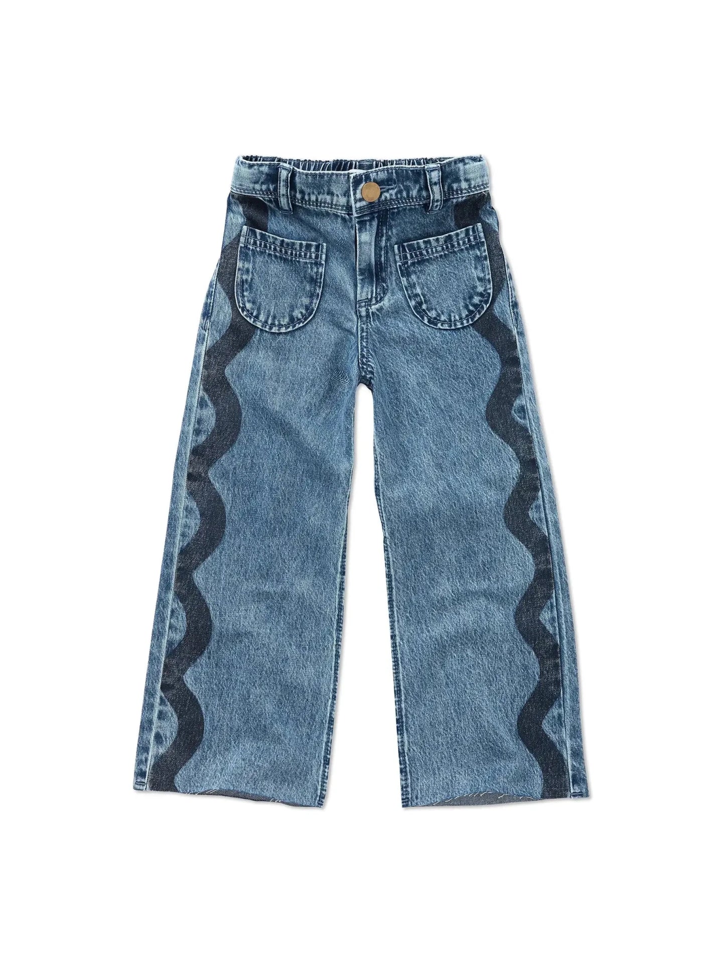 Sproet & Sprout | Straight Denim Pants | Blue Denim - 1138187319383