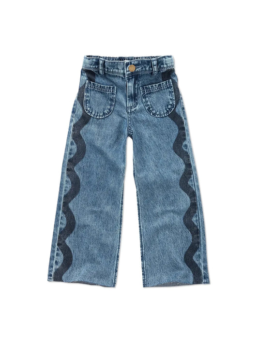 Sproet & Sprout | Straight Denim Pants | Blue Denim - 1138187319383