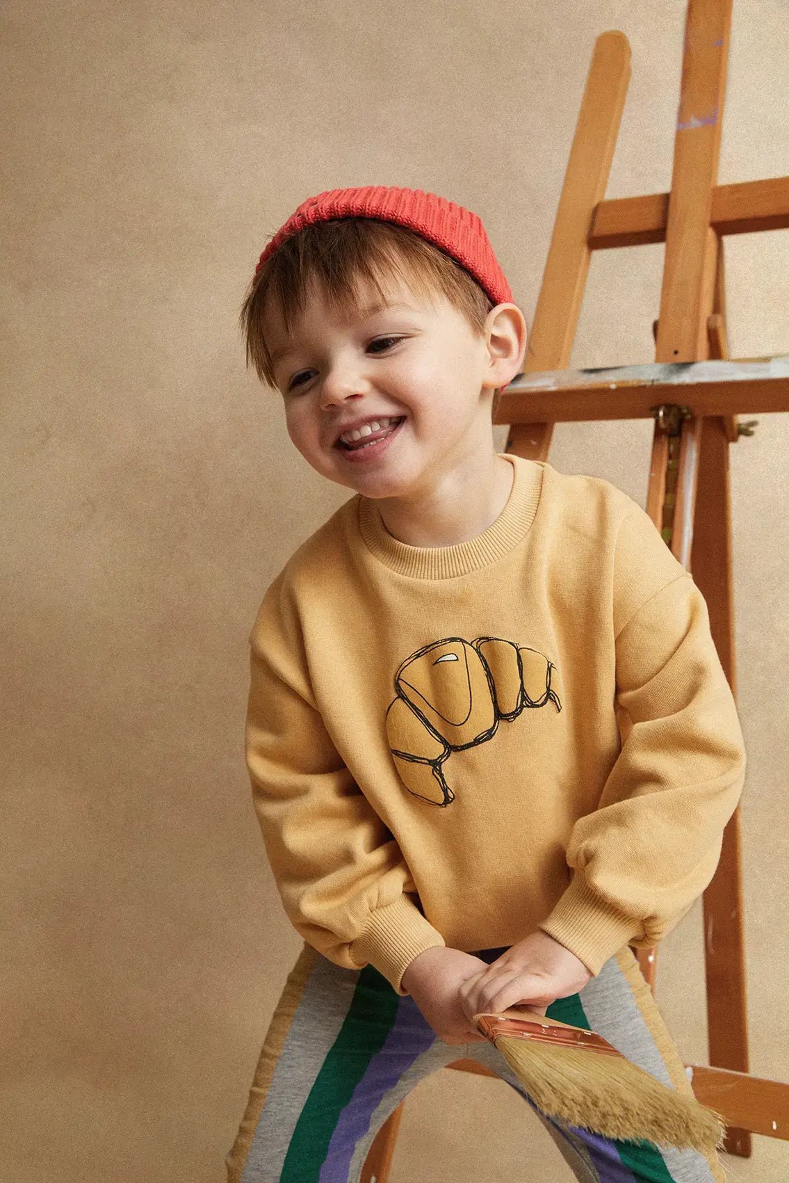 Sproet & Sprout | Sweater Croissant | Sand - 1138187304983